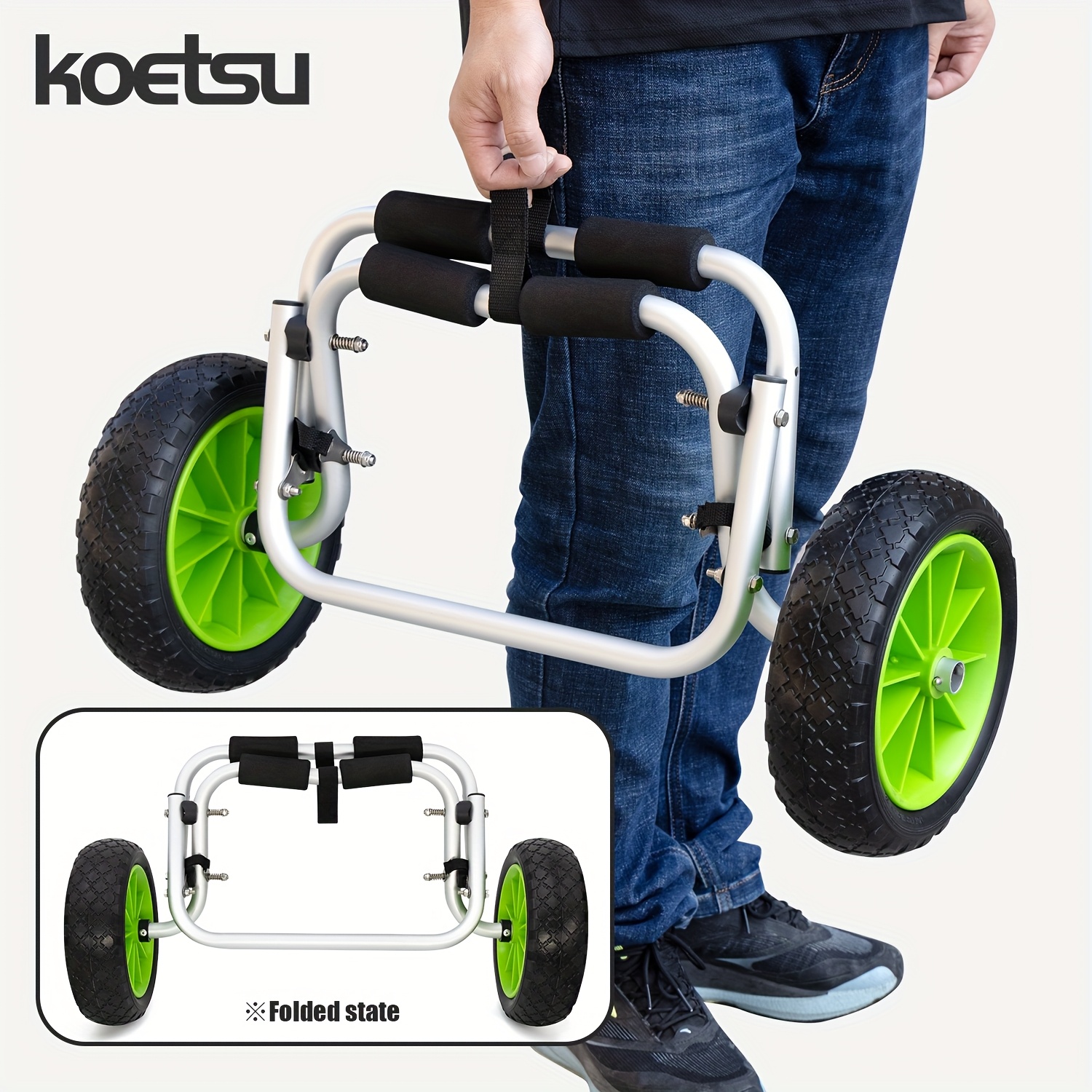 KOETSU Folding Cart for Kayak and Canoe