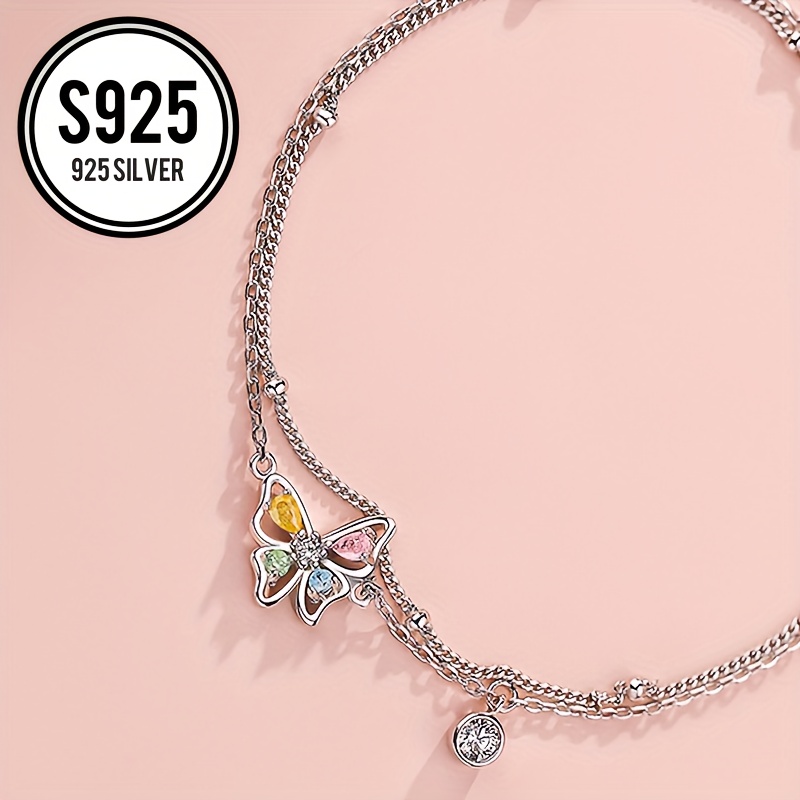 Hypoallergenic Butterfly Bracelet Personalized Hand Access