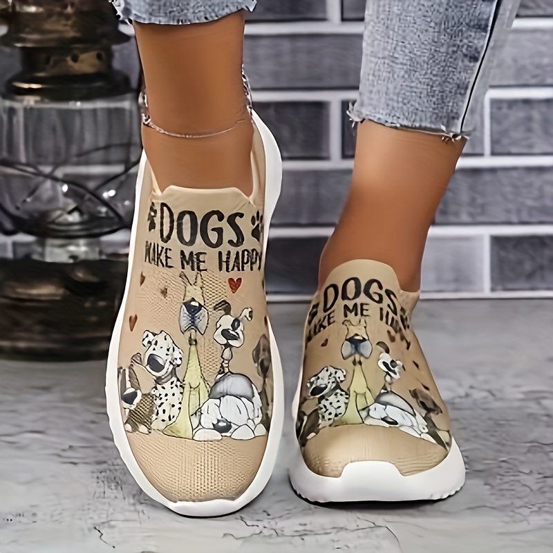 Dog Print Shoes Temu Canada