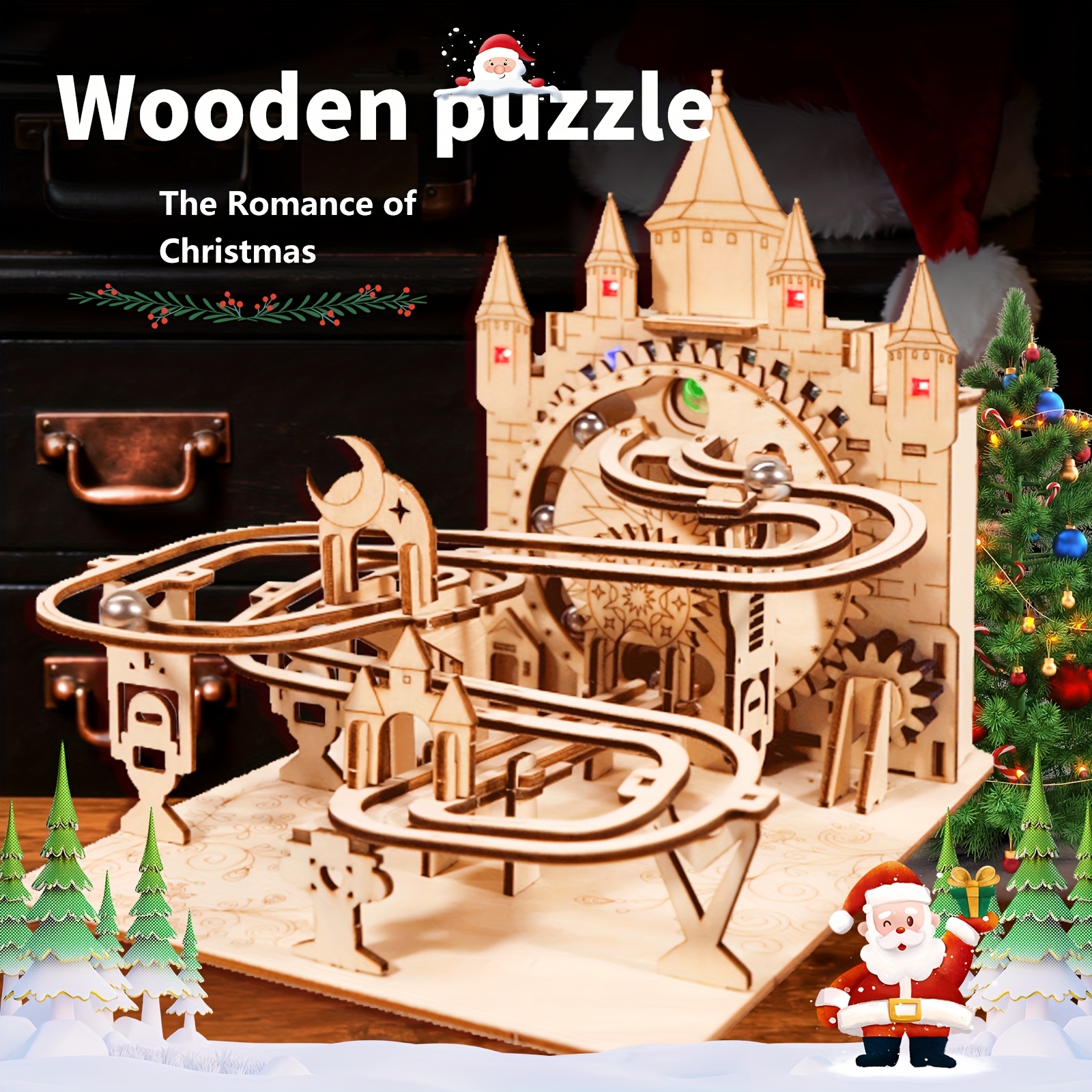 Marble Run Mechanical Building 3D Puzzle