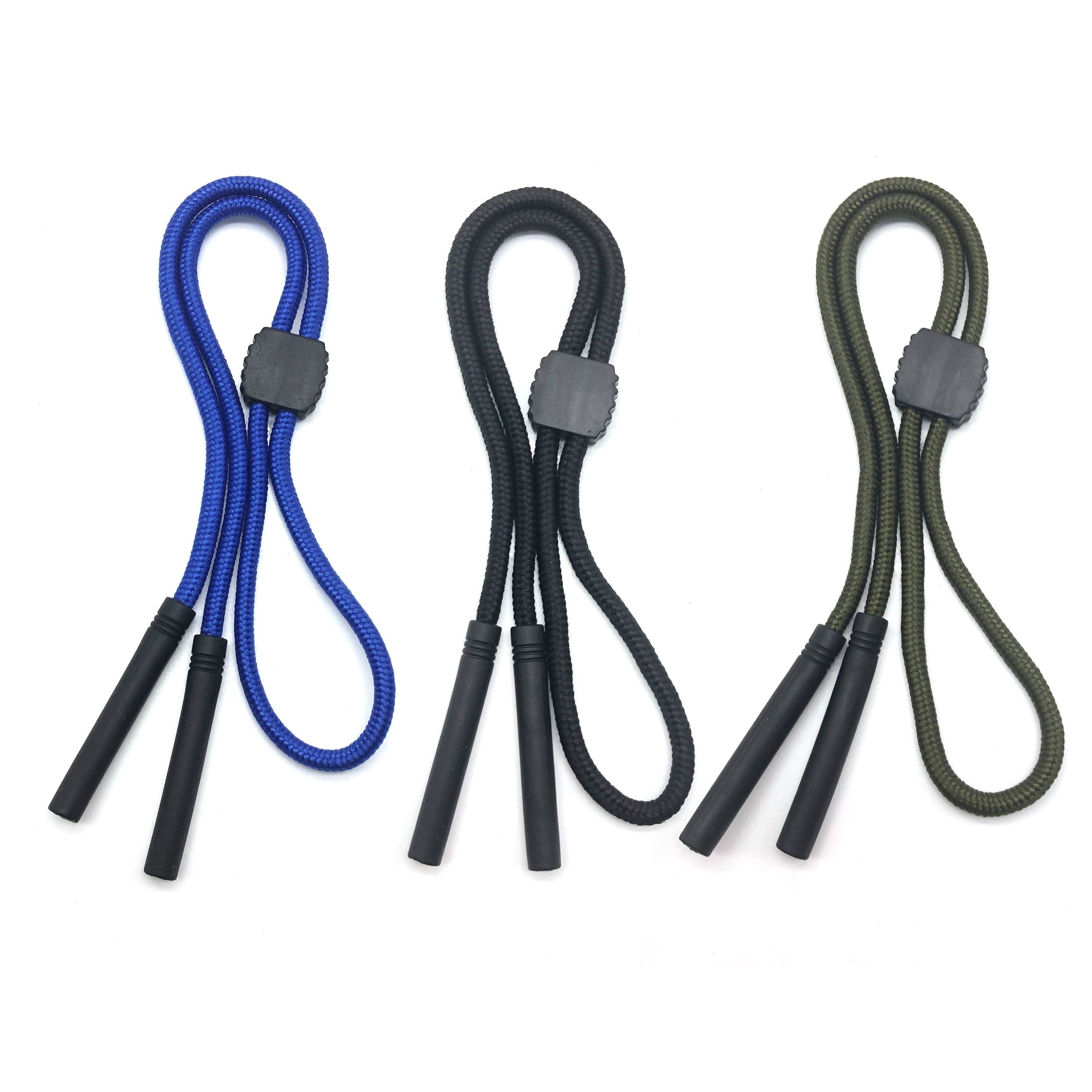 3pcs/6pcs Men's Sports Eyewear Retainer, Adjustable Eyeglass Cord, Anti-slip Sports Anti-drop Accessory, Polyester Material
