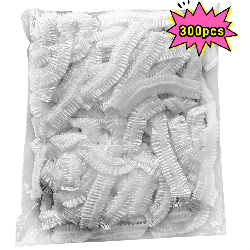 50/300 st Engångs Stora Genomskinliga Plastlock - Hållbara, Dammtäta & Hygieniska för Snacks, Frukt, Grönsaker, Brödbrickor – Håller Maten Frisk med Enkel Användning