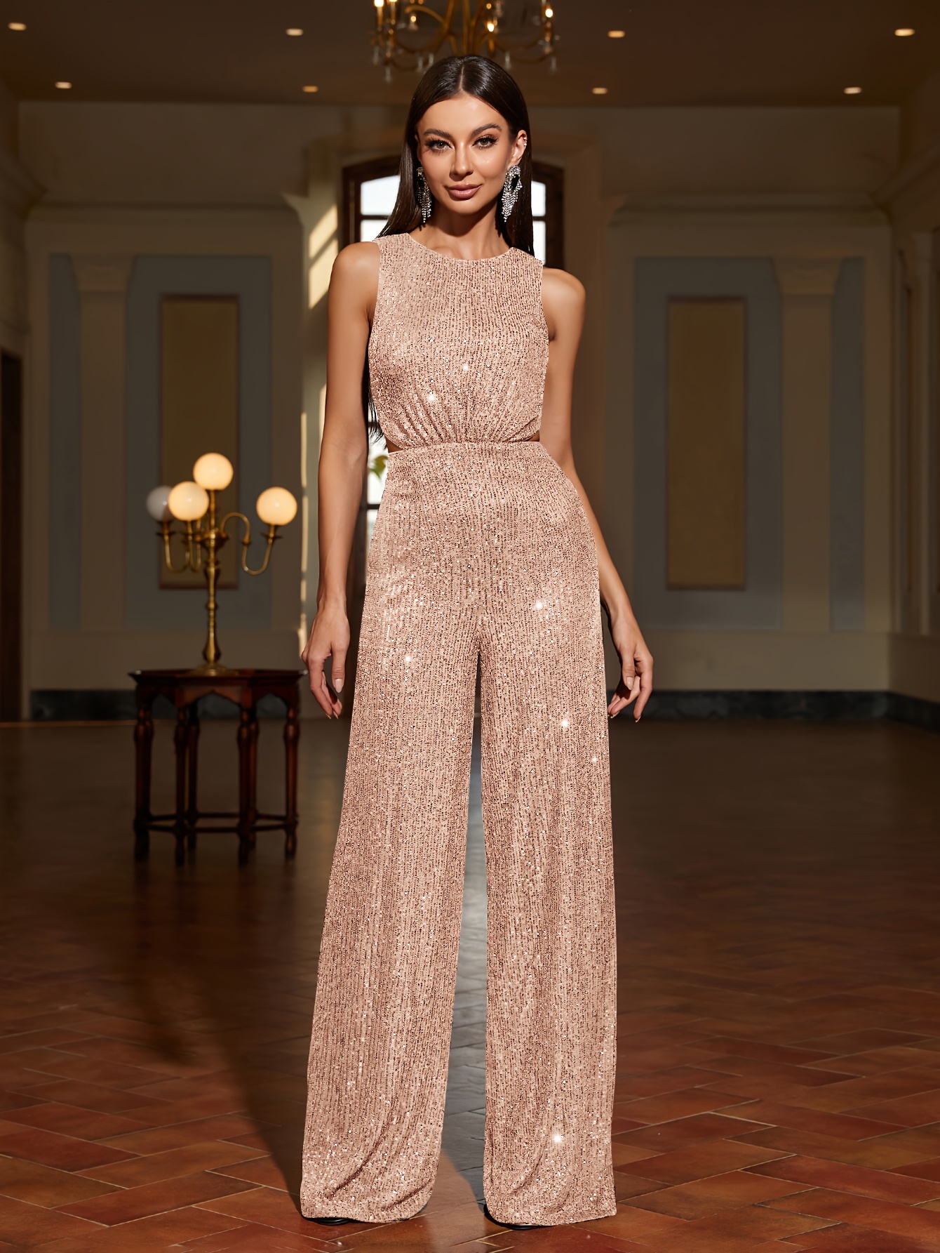 Metallic Jumpsuit Glitter Jumpsuit Forever 21 Forever 21 NWT