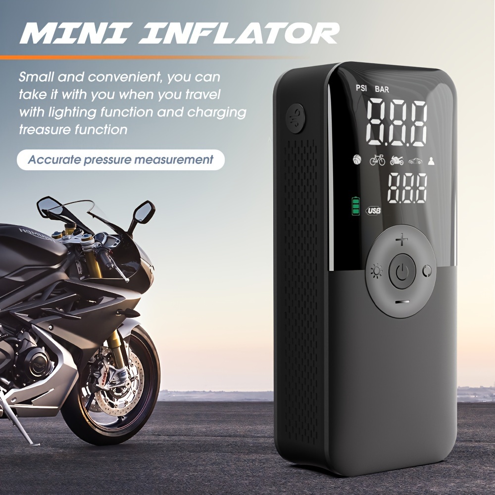 Motorcycle Power Sport Tire Inflator