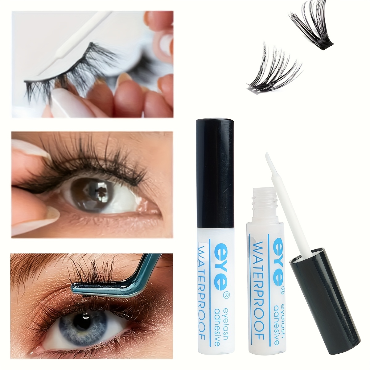 false eyelash   long lasting quick drying waterproof false eyelash   super strong fixation durable non irritating sweat proof suitable for beginners Product details 6
