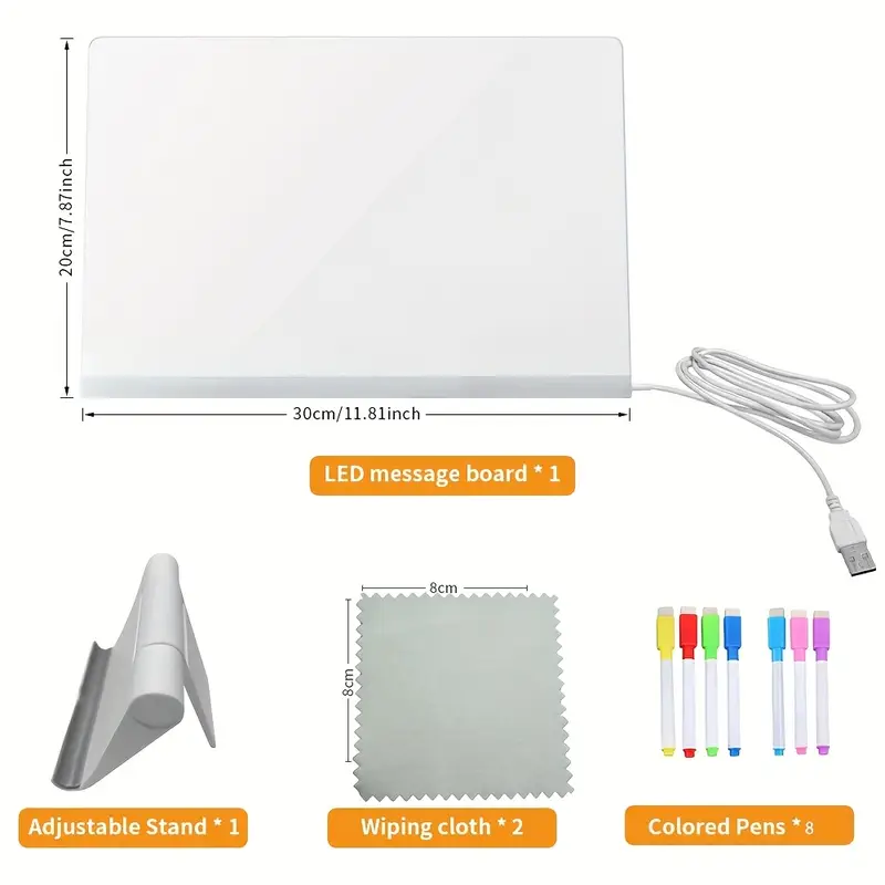 interactive glow in the dark whiteboard with warm color led lighting usb powered space themed art display for young artists drawing writing and creative whiteboard creative play display durable construction Product details 0