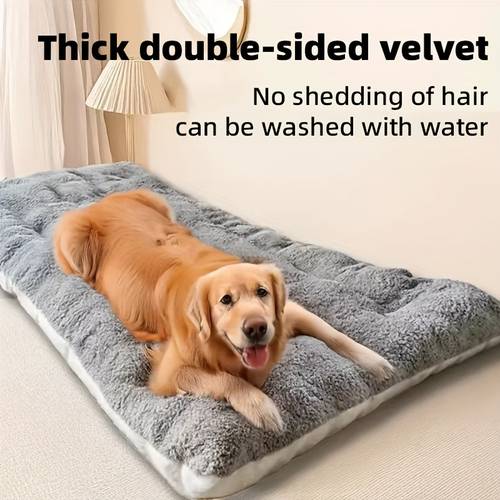 cama para perros, casa para perros, alfombra para cama de perro, sofá cama y para perros , y alfombra para mascotas, para perros pequeños y , alfombra acogedora para mascotas, ropa de cama tipo , cama rectangular para mascotas, relleno de vellón, de limpiar, para de perros