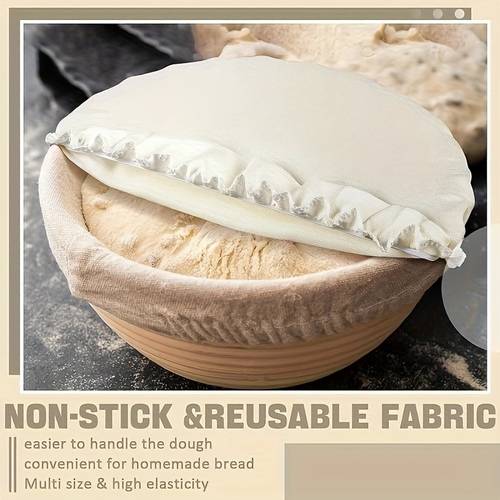 10 pack reusable fabric bowl covers 5 size stretch elastic food storage covers for bread rising fruits