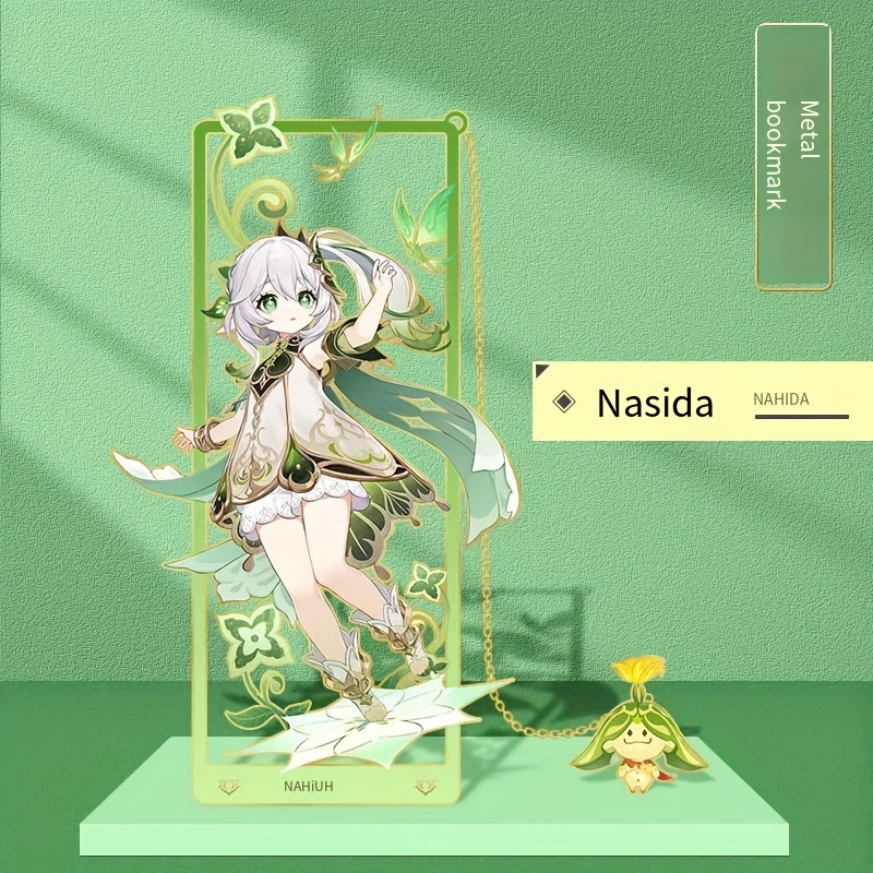 Anime Metal Bookmark Stand 3D Collectible Figurine Novelty