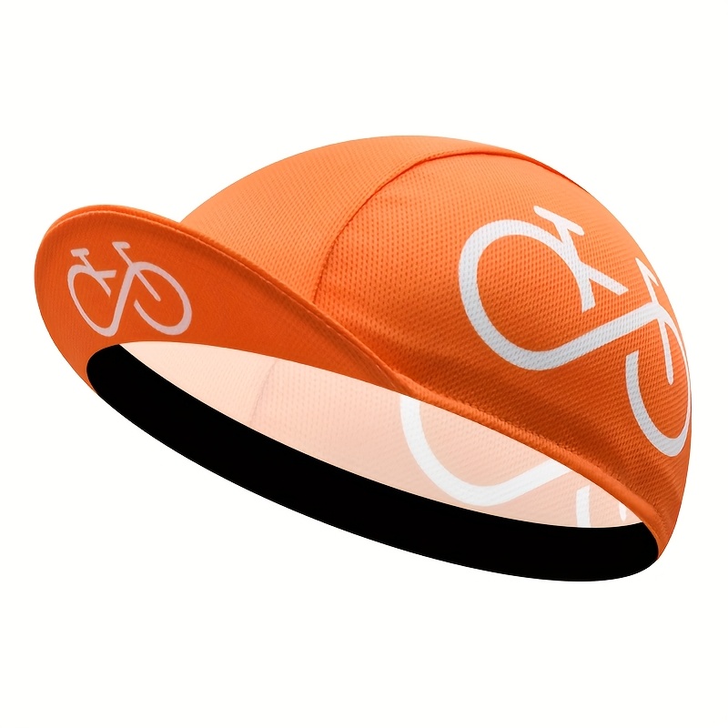 TEMU Nouveau casquette de cyclisme, casquette de vélo absorbant l'humidité et à séchage rapide, casquette de pêche pour sports de , casquette de