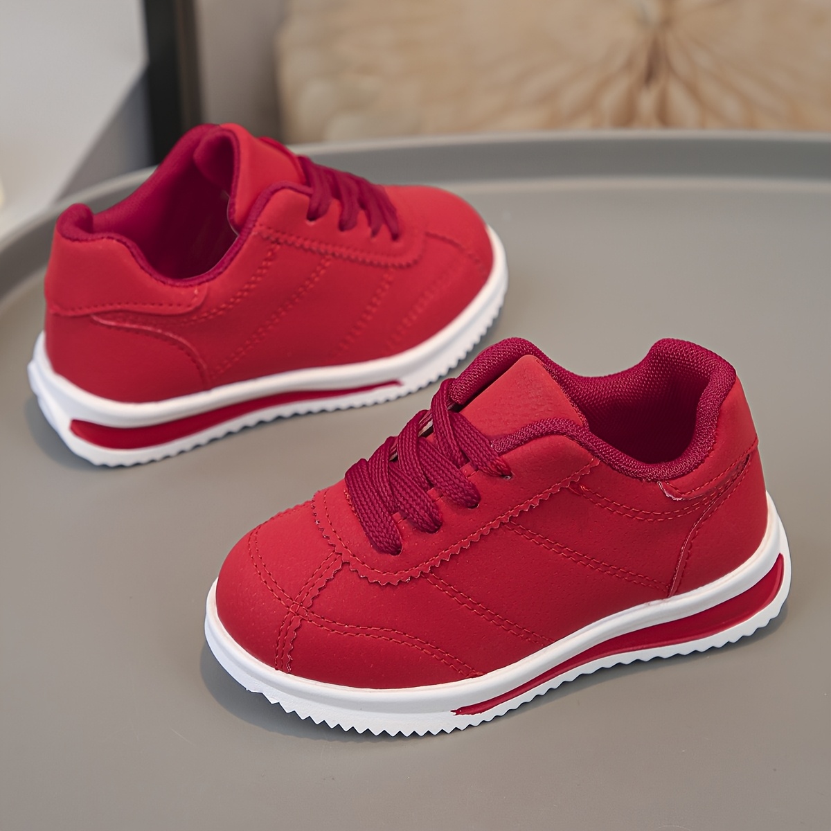 New Flat Casual Sports Children Girls' Shoes Korean Style Versatile Lightweight Soft Sole Travel Outing