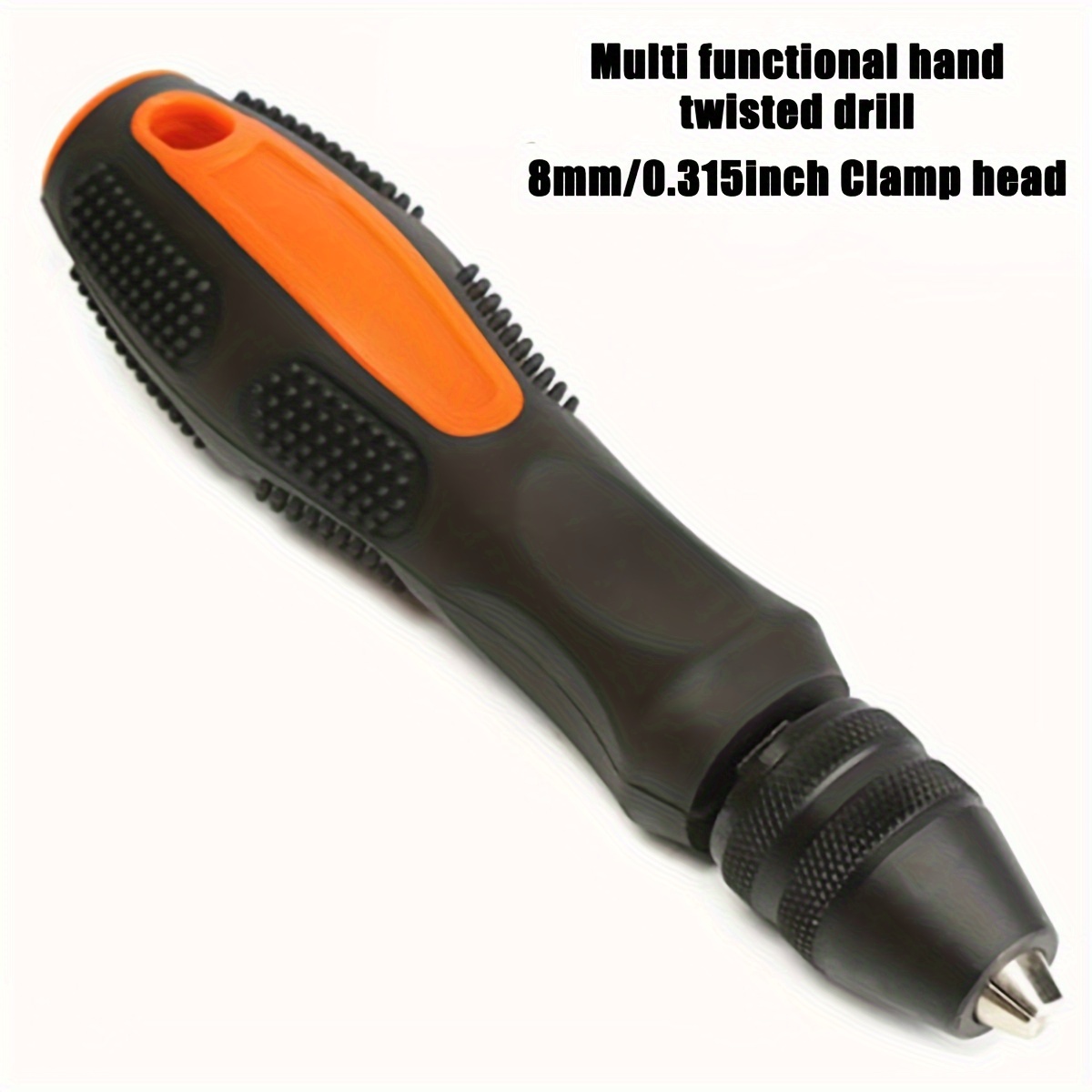 1pc Hand Twist Drill 0.5-8mm , Manual Drilling And Hole Enlargement Tool, Manual Tool Drill, No Power Supply Required