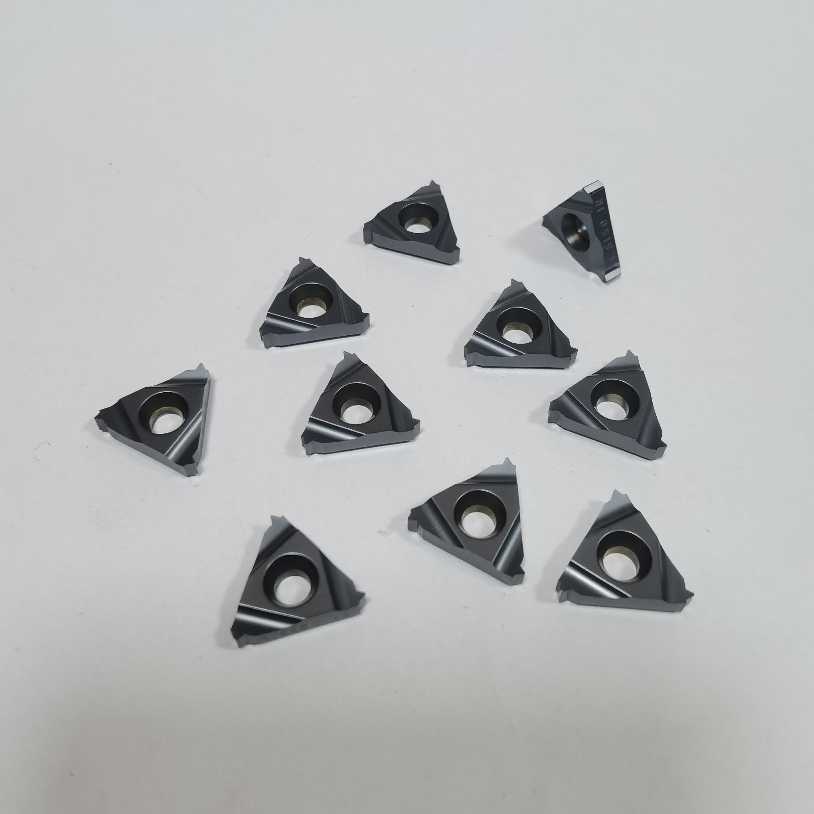 Inserti In Carburo TPMR160304 YBC251 Per Tornio CNC - Set Di 10 Pezzi | Per Semilavorazione E Finitura - Foto 2