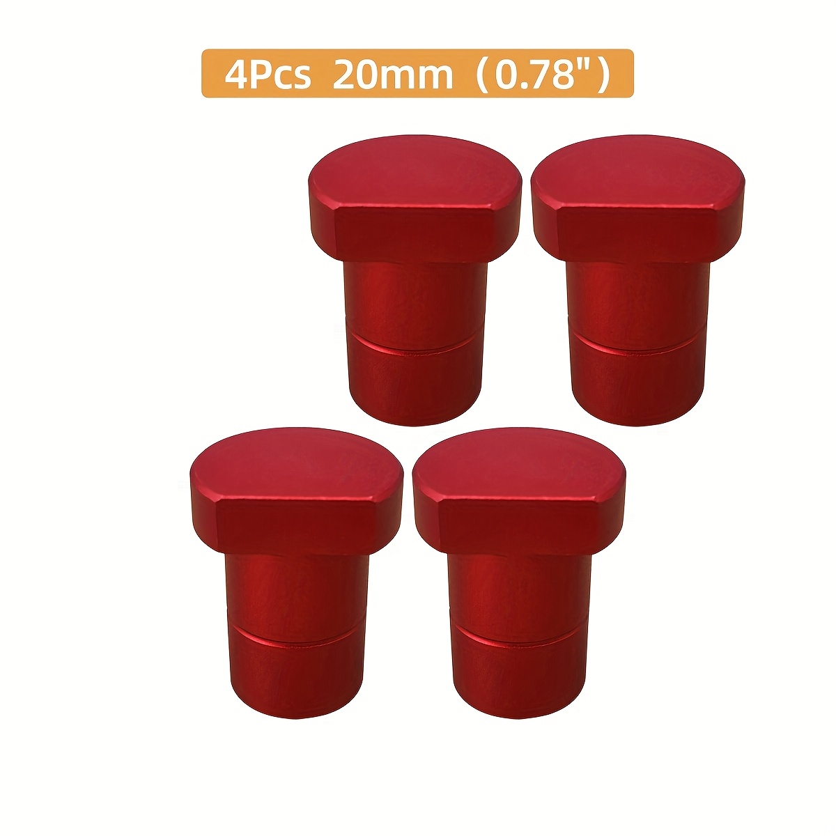 Heavy-duty Aluminum Alloy Compatible For 19mm/20mm Dog Hole - Adjustable Workbench Pegs, Brake Stops & Positioning Plugs For Table Saws, Jointers, Planers, Router Tables (diy Woodworking Tools)