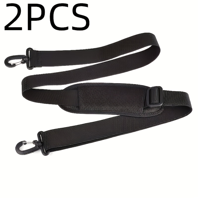 TEMU 2 Adjustable Durable Shoulder Straps, Suitable For Laptops, Suitcases, Sports And Travel Bags - Outdoor Shoulder Straps