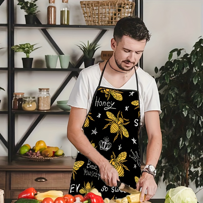 

Kitchen Apron: Polyester, Handmade Design, Cooking And Baking