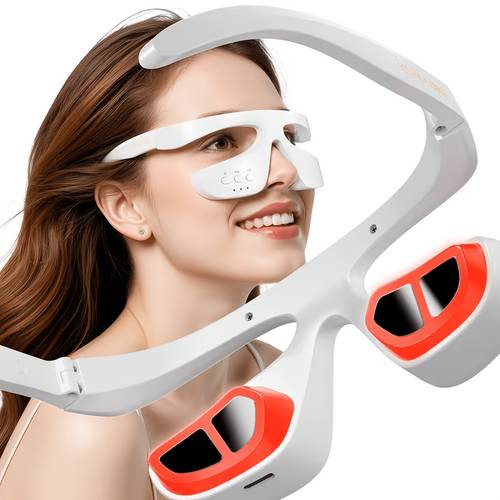 eye care equipment mask red light glasses 3 microcurrent eye massager and red light mask