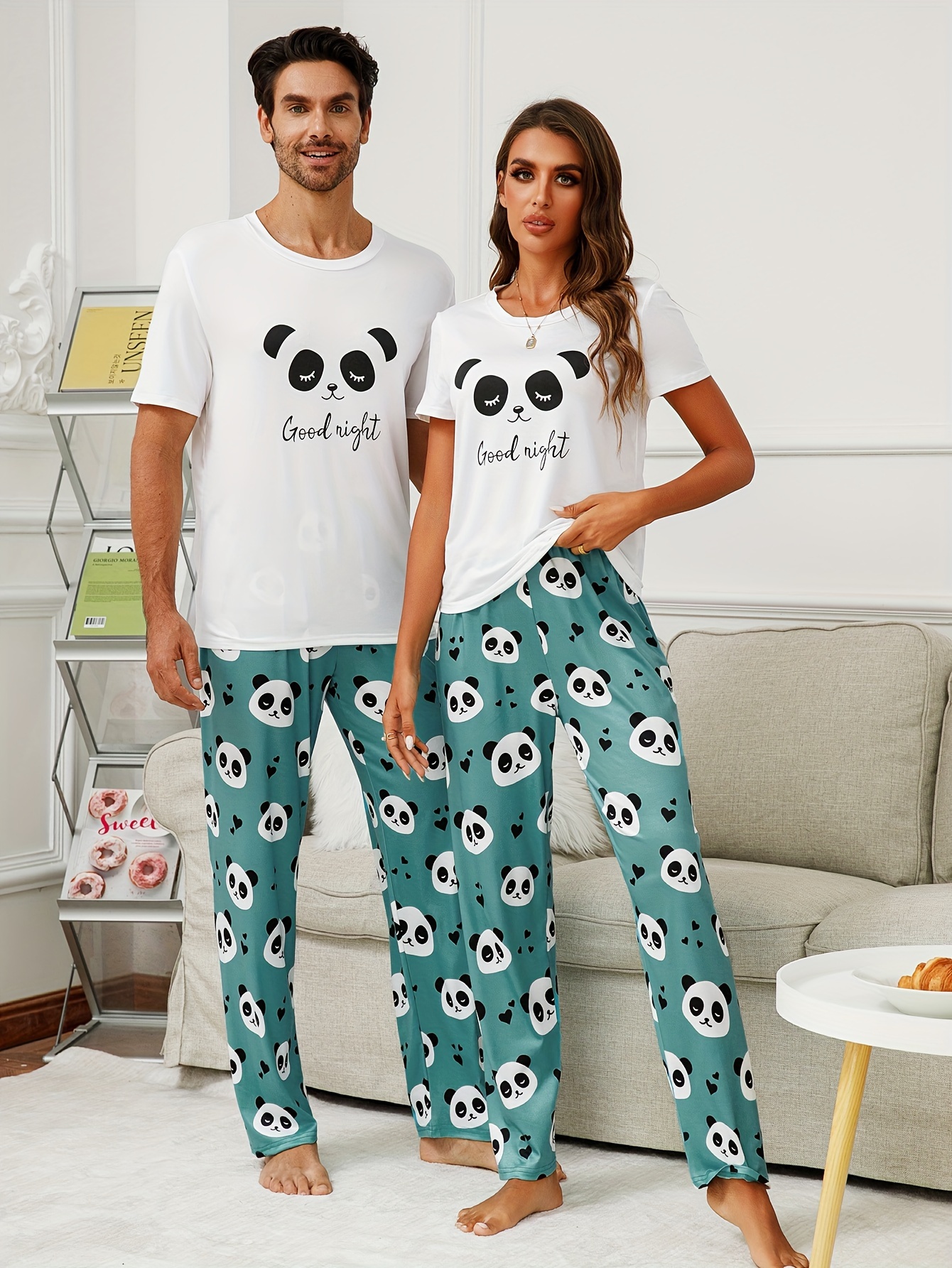 Matching Pajamas Couples - Temu Canada
