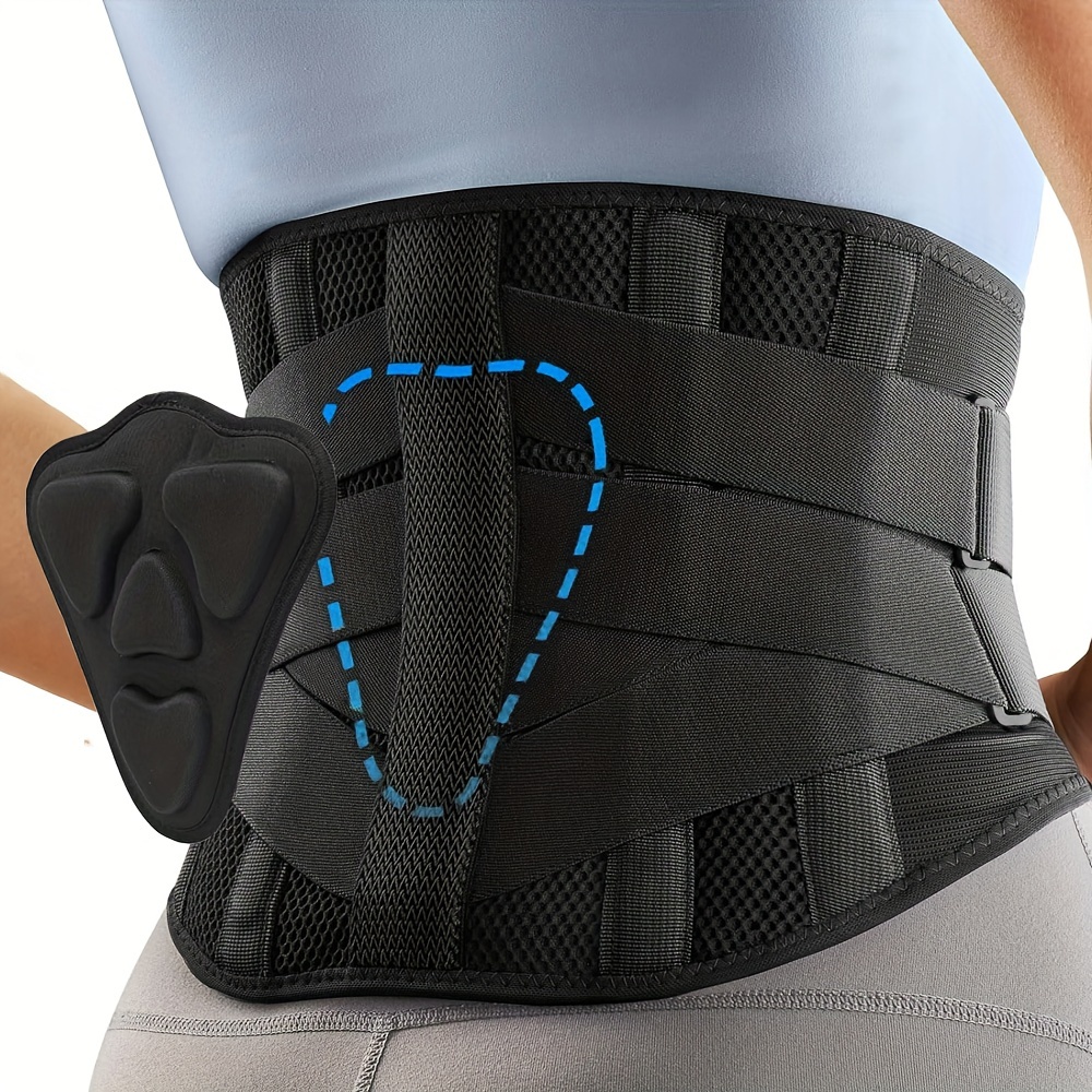 Back Brace For Lower Back With Lumbar Pad, Back Support Belt For Men And Women