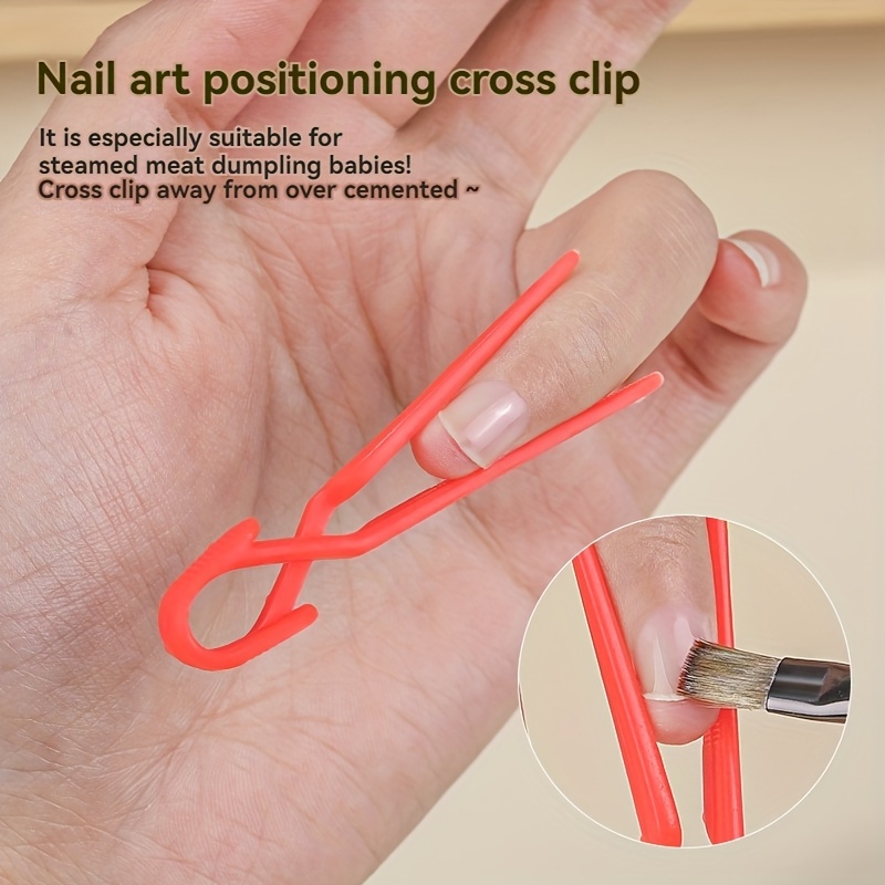 

10pcs Art Positioning Clips - -proof, Manicure & Shaping Auxiliary Tools For Meat & Phototherapy, Ideal For Nail Salons, Nail Tech Supplies