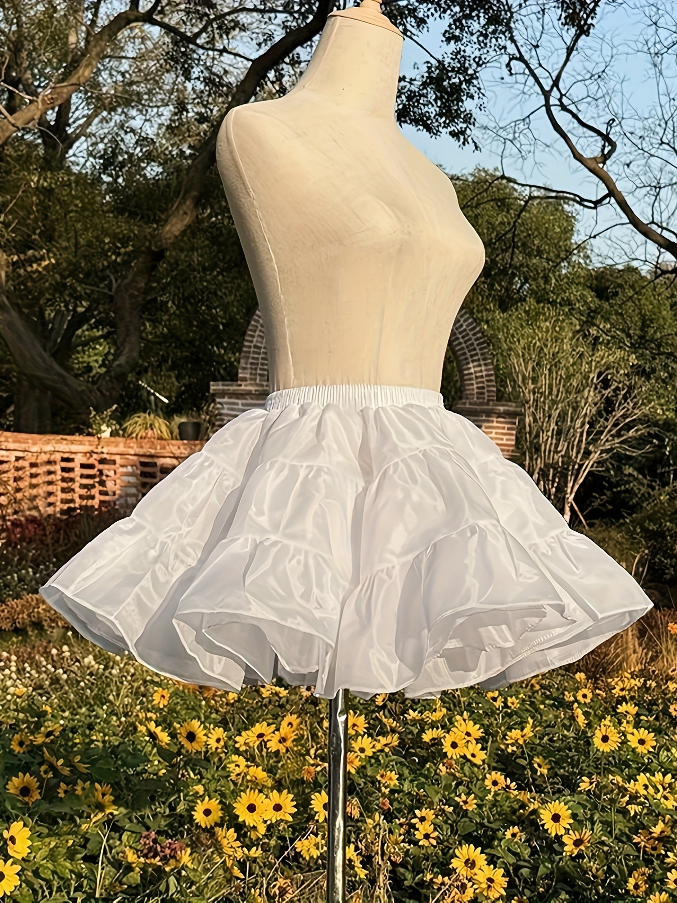 short petticoat under long dress Glamorous Wedding Gown Transformation with Petticoats