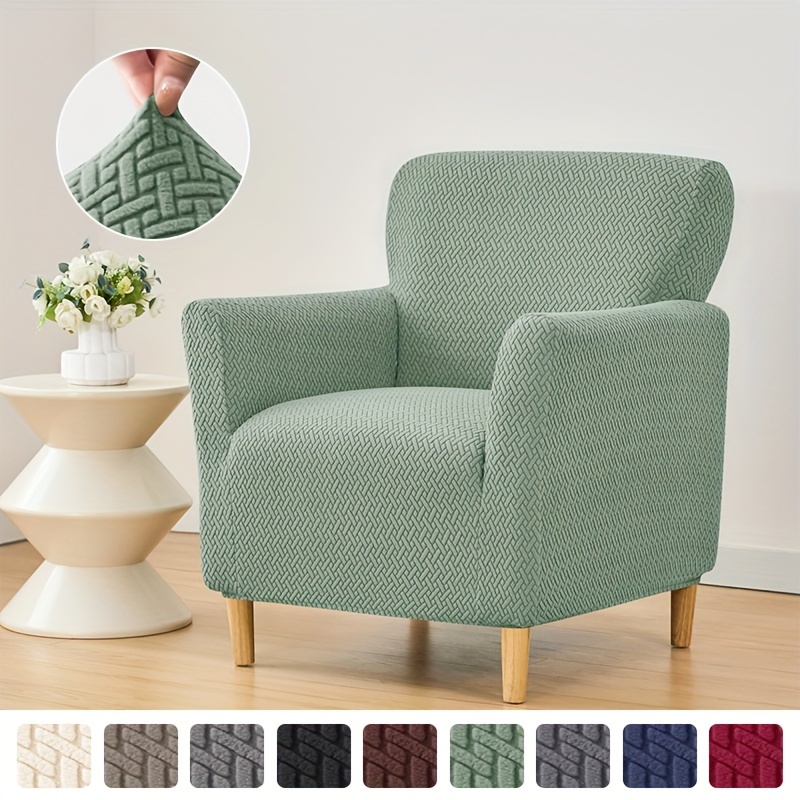 1pc 160t small single seat armchair cover
