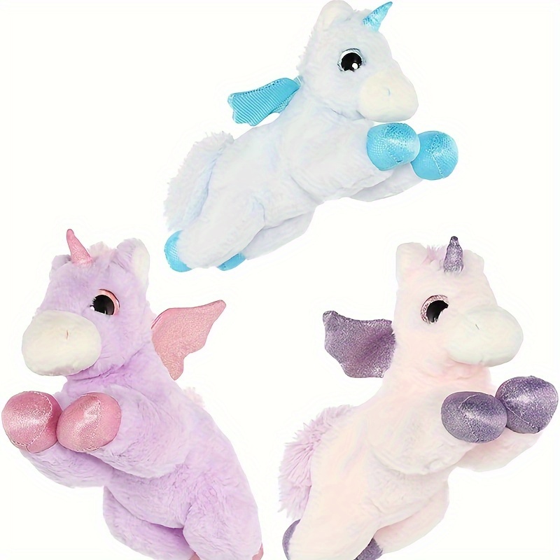 

Unicorn Stuffed Animals 3 Piece Cute Unicorn Plush Toys For Kids Girlfriend, 11.4 Inch