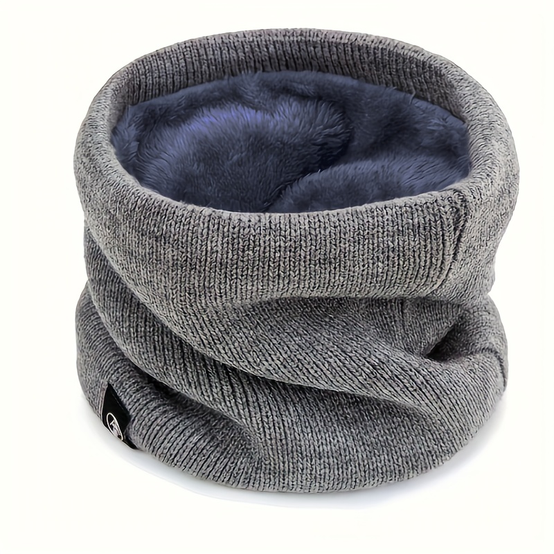 Image of Unisex Winter Scarf, Thickened And Warm, Suitable For Students, Korean Style, Versatile Neck Warmer For Outdoor Leisure And Cycling