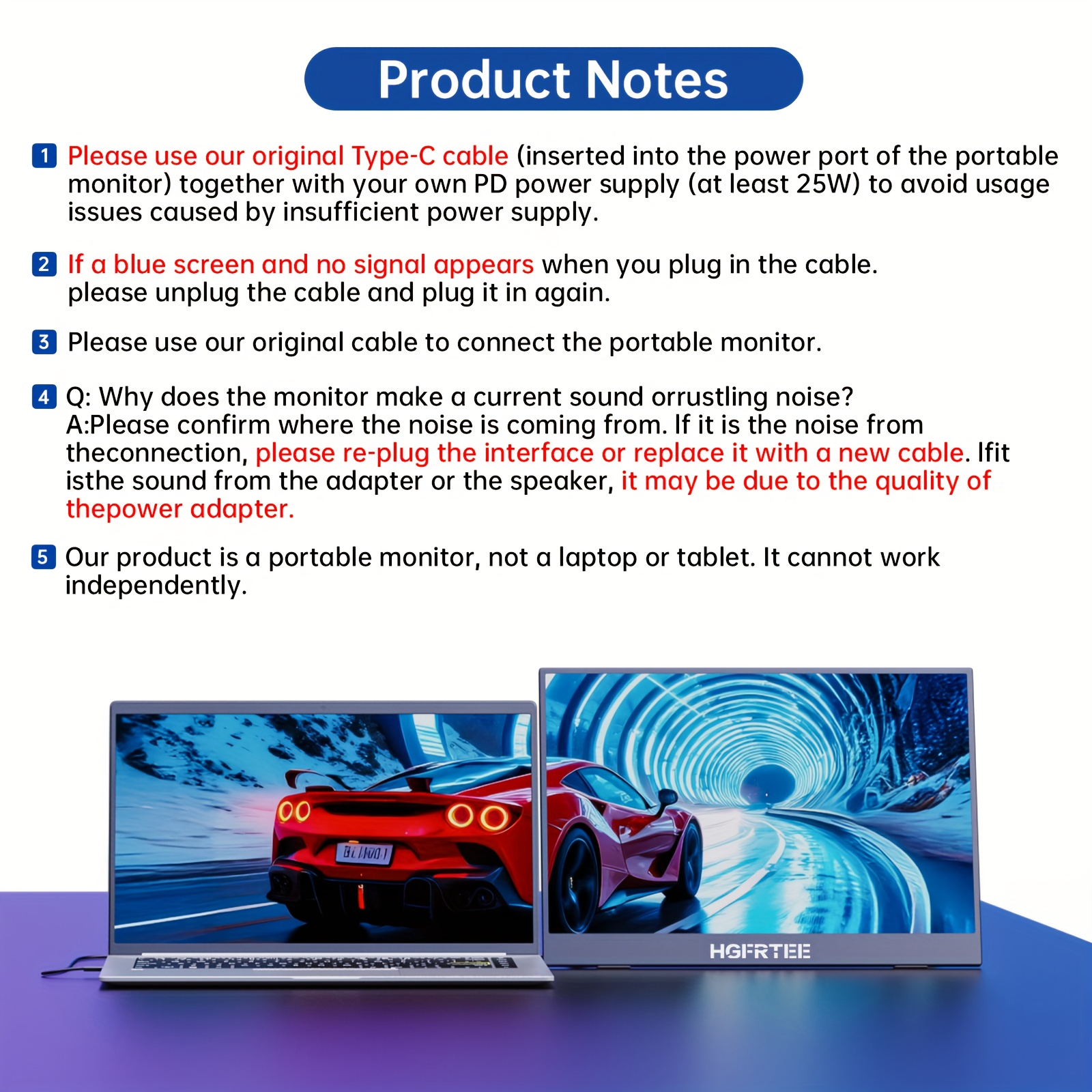   пренослив монитор 15,6 инчи   usb-c/hdtv ултра-тенок гејминг дисплеј со вградени звучници, hdr ips екран погоден за лаптопи, pc,  , паметни телефони, ps4/ - надворешен екран за паметни телефони и таблети Детали за производот 2