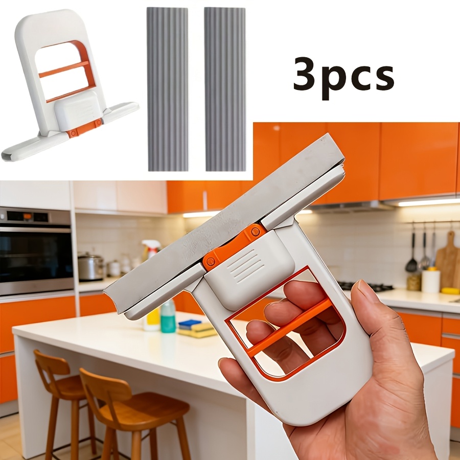 E-shop 3er-Set, Waschfreie Desktop- - Schnelles Reinigungsdesign, faltbar und platzsparend, freihändiges Reinigungssystem - Kompakter Desktop-Reiniger,
