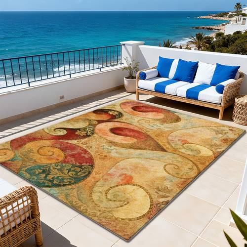 velours avec dessous antidérapant en plastique à , impression numérique 2d sur fond beige avec de feuilles dérable dautomne. tapis de décoration dintérieur de style adapté aux pièces, tables et chaises de salon, canapés et tables basses. style décontracté