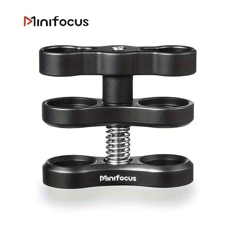 TEMU 1 Inch 360° Clip Adapter Bracket Ball Head Clip Ball Arm, Underwater Photography Dive , Aluminum Alloy Suitable For , , , Tlc, Ultralight, , ,