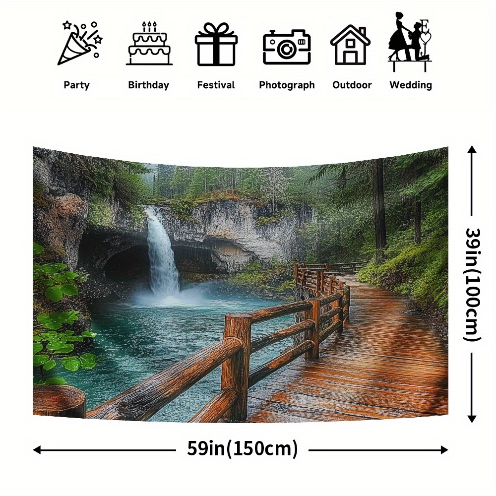 TEMU 1pc, Accessoires de à thème printanier et vibrant en tissu polyester, alimentation requise, avec trous pour décorations de fêtes et d'extérieur