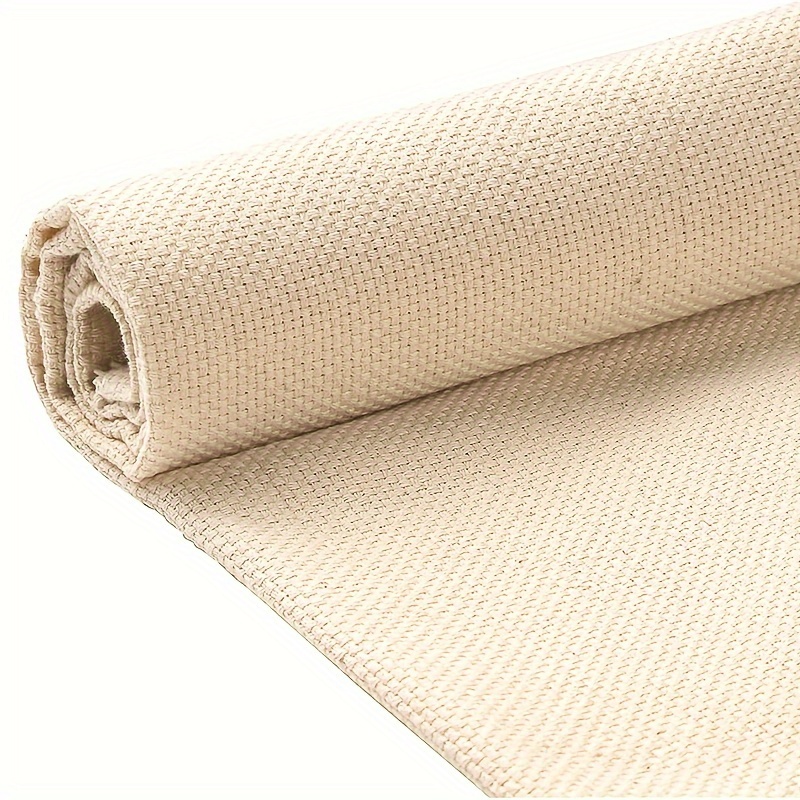 

Premium Plush Monk Fabric For Punch Needle Embroidery, 26.4 X 19.6 Inches - Ideal For Diy Carpet & Clip Art, High-quality Cotton With Lock Stitch Technology