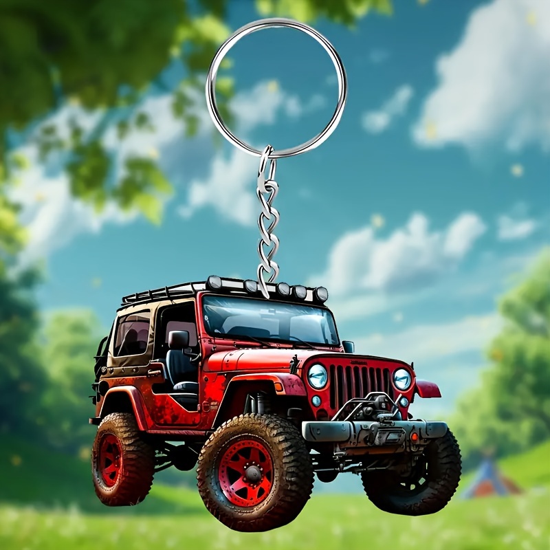 

Wrangler For Jeep Acrylic Keychain - Perfect Gift For Christmas, Easter, Thanksgiving & Halloween