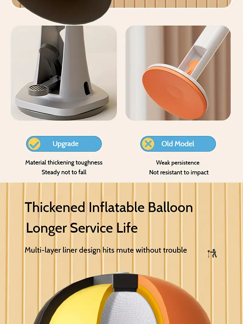 high quality indoor for training reaction skills this durable standing speed ball with strong suction cup is suitable for adult boxing and fitness workouts adjustable size from 54 to 63 inches Product details 3