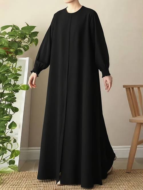 photo de l'article robe musulmane moyen-orientale confortable couleur 8358