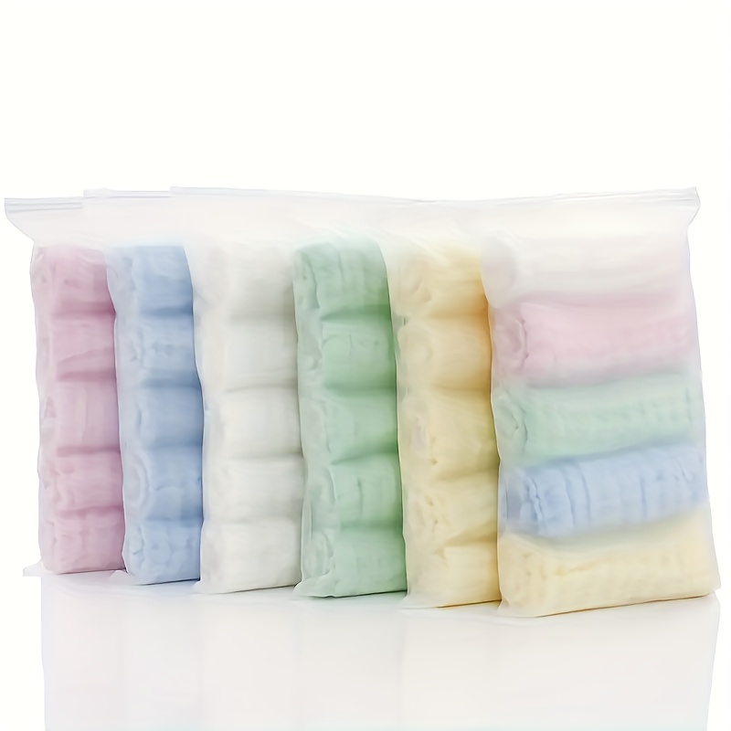 

5pcs Of -absorbent Muslin Cloths For - -dry, Assorted , For &