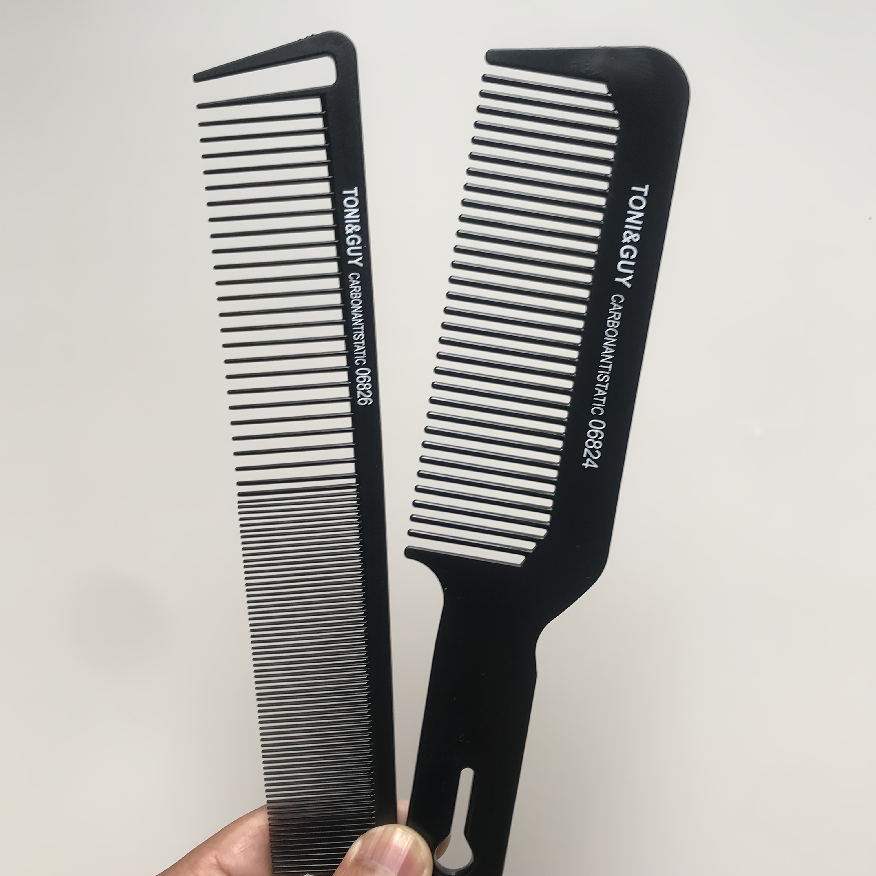 TEMU 2pcs Set Toni Professional Hairdressing Comb Set, Anti-static Haircutting Comb With Dual-use Wide And Fine Teeth, Stylist's Professional Hair