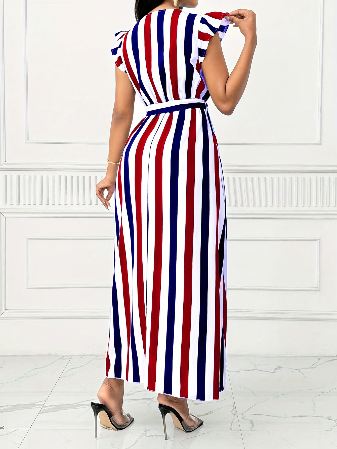 Elegant Printed Dress for Women'S Fashion
