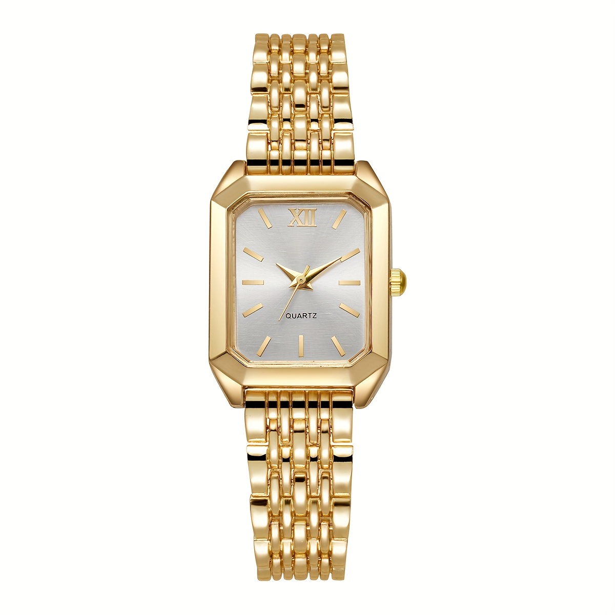 Image of Fashionable Elegant Women's Watch, Alloy Square Design, Alloy Strap, , Back To , Graduation Season, Birthday, Christmas, Ideal Gift
