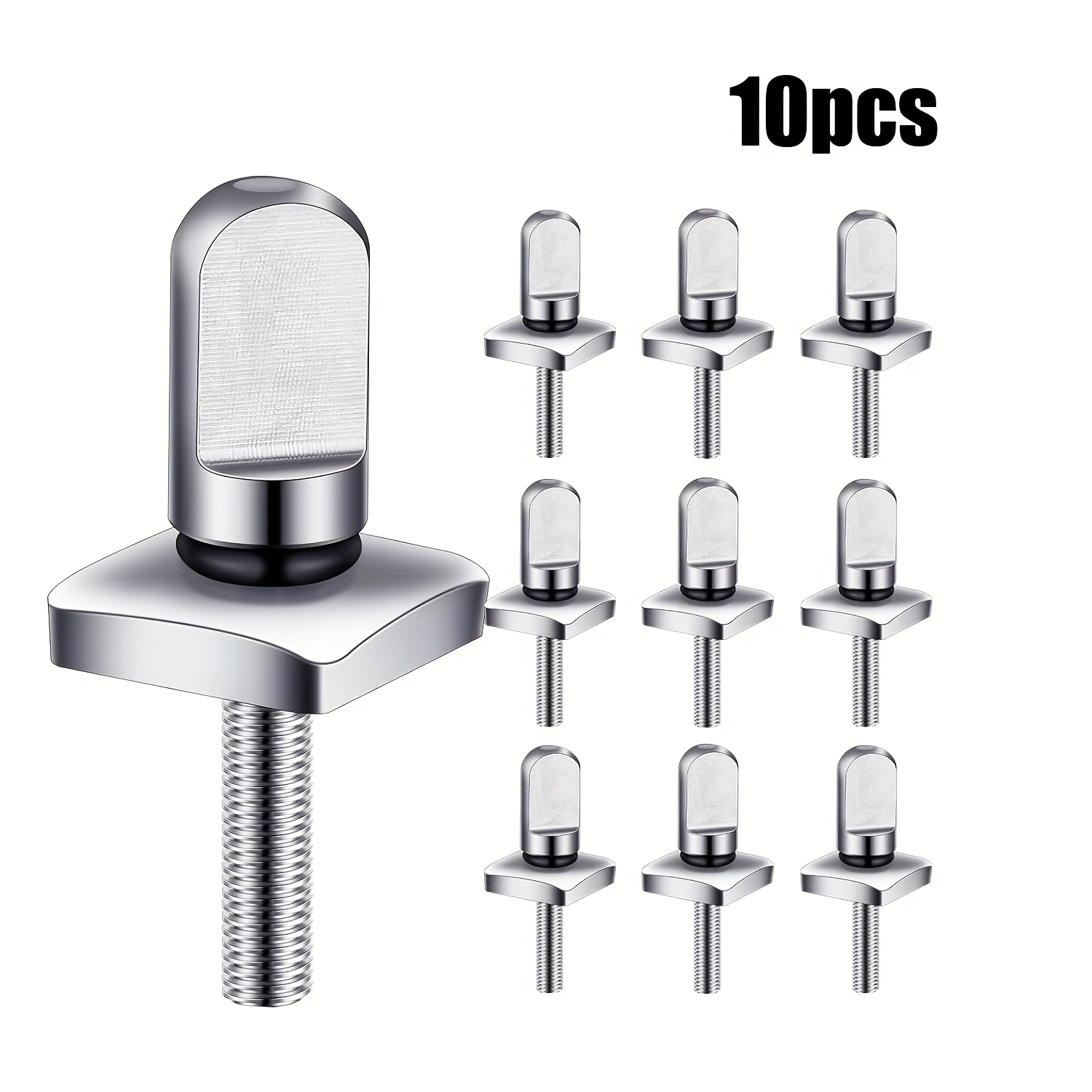 Image of 10pcs Screw Sup Fin Screw With O Rings For Longboard Sup Paddleboard Surfboard Surfing Accessories