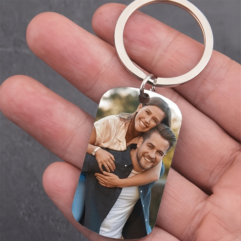 Picture Keychain, Custom Photo Gifts, Keychain For Boyfriend, Fast Shipping Gifts, Personalized Gifts For Men, Anniversary Gift For Her