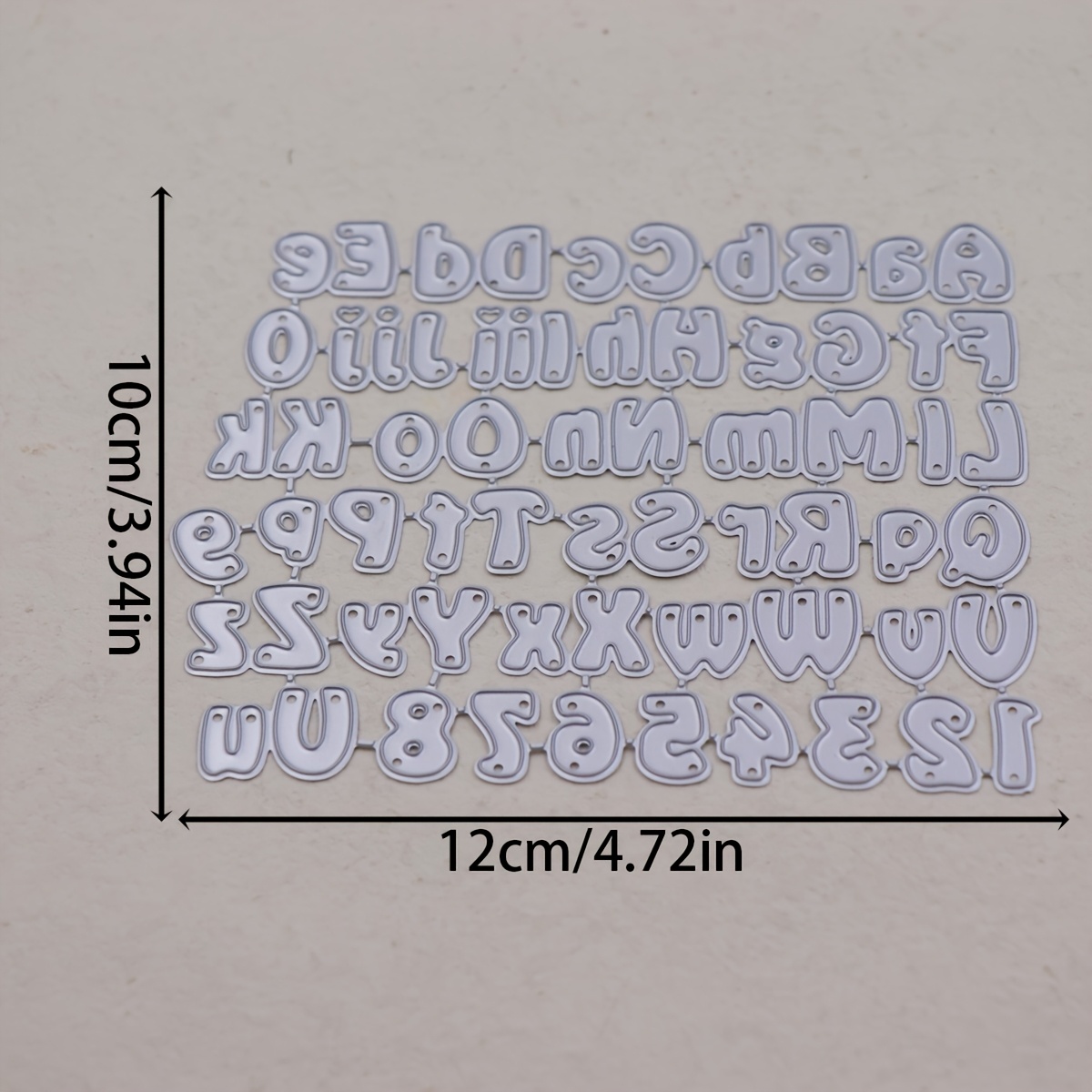 E-shop Z Buchstaben Dekoration Metall Schneidstempel Schablonen Stanzformen für Scrapbooking Album Papier Karte Prägung