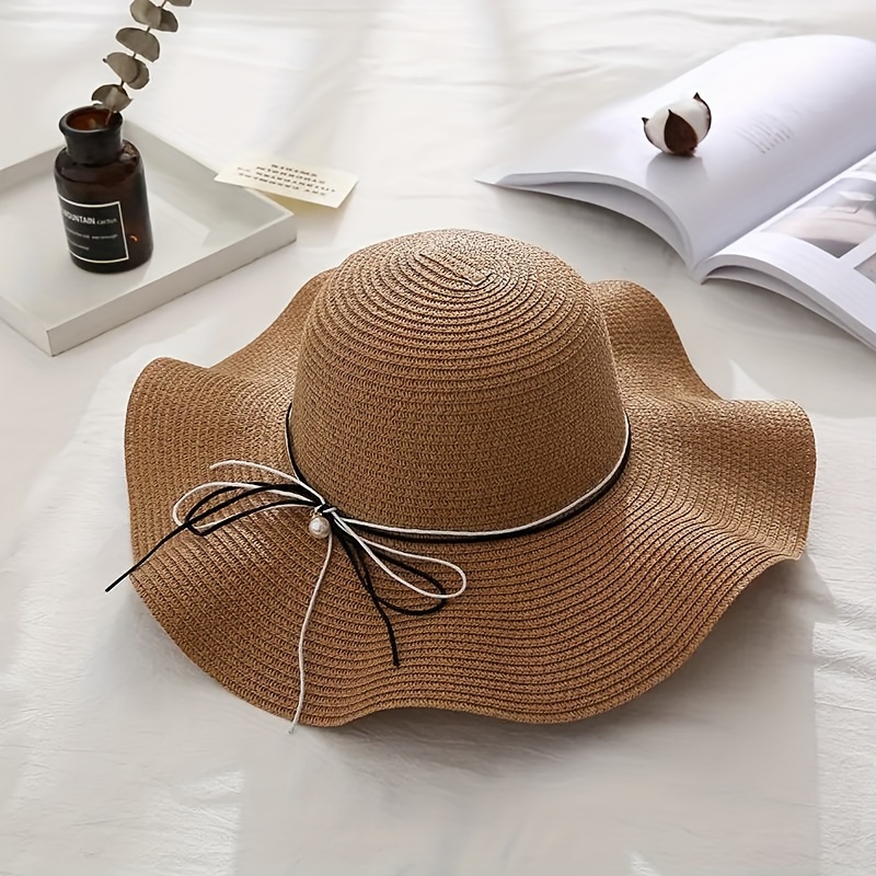 Foldable Wide Brim Summer Sun Hat Adjustable Uv Shade Fisherman