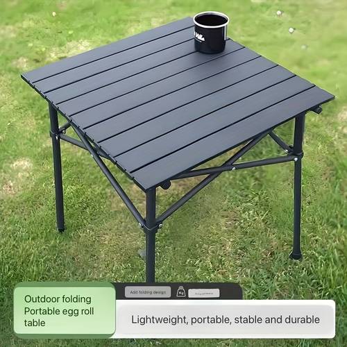 compact square outdoor table camping suitable for picnics street and casual meetups featuring setup and high quality materials