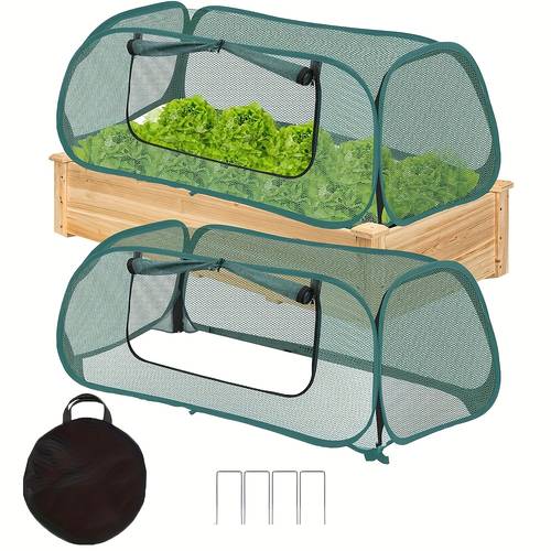 item picture all weather heavy duty pvc up outdoor greenhouse with transparent cover 4 ground stakes easy setup transparent panel plant protection suitable for fruit vegetables herbs seedlings winter cold frame frost protection garden greenhouse