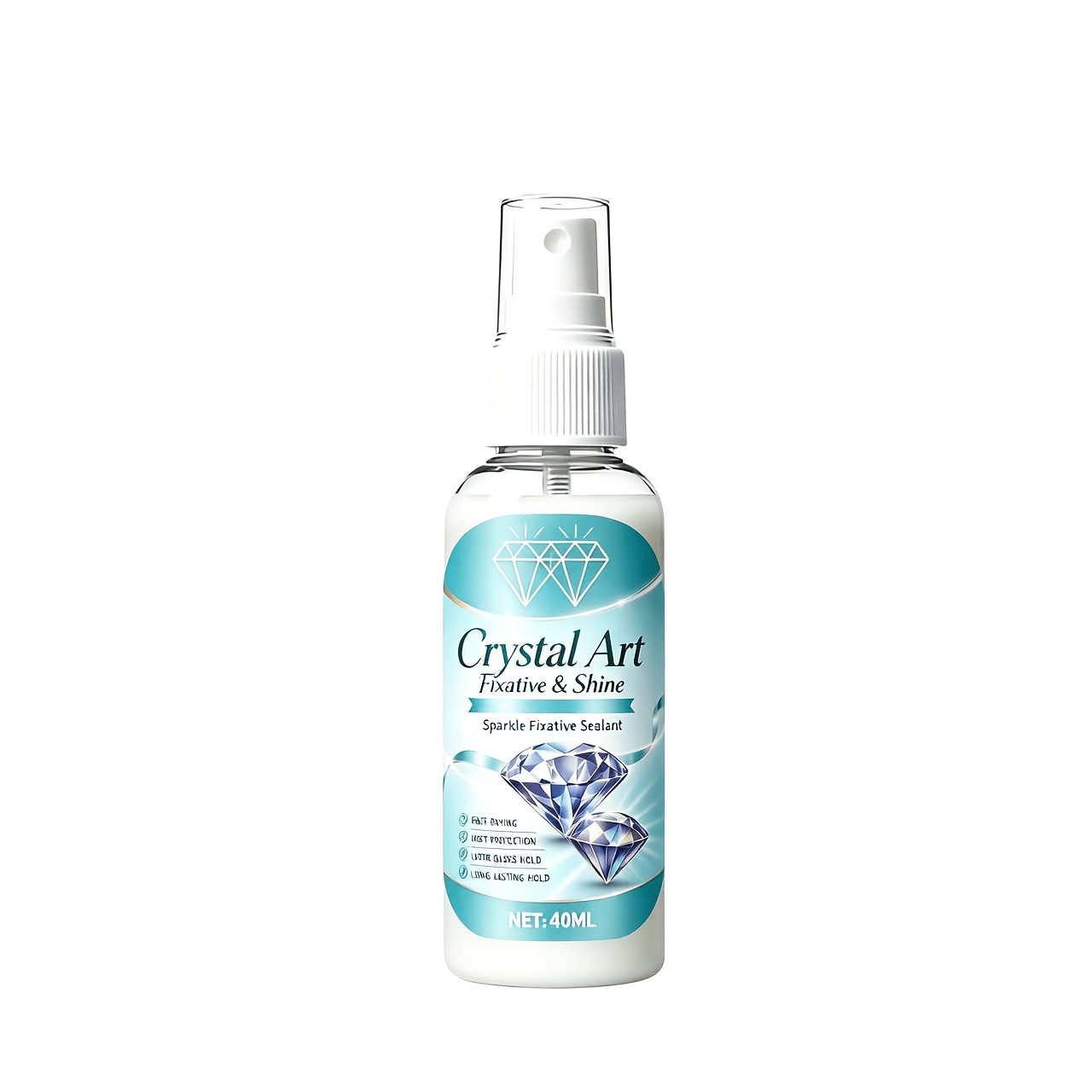 TEMU Diamond Painting Sealing Spray - Suitable For Diamond Painting And Diy Crafts, Provides Permanent Artwork Protection, Long- Maintenance For