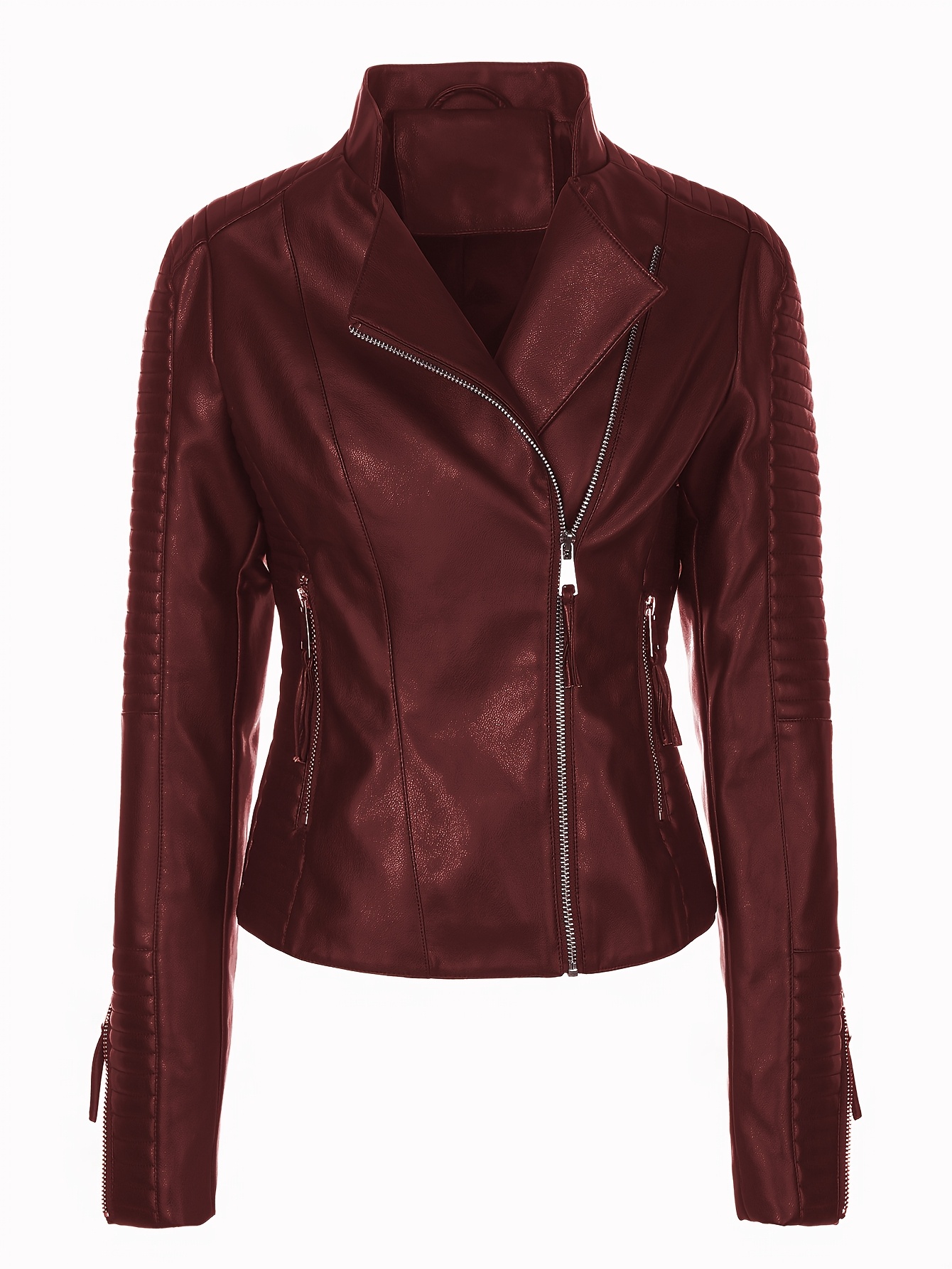 Maglione Donna QS Con Colletto Alto E Bordi Arrotolati - Lavorato A Maglia, Caldo E Comodo
