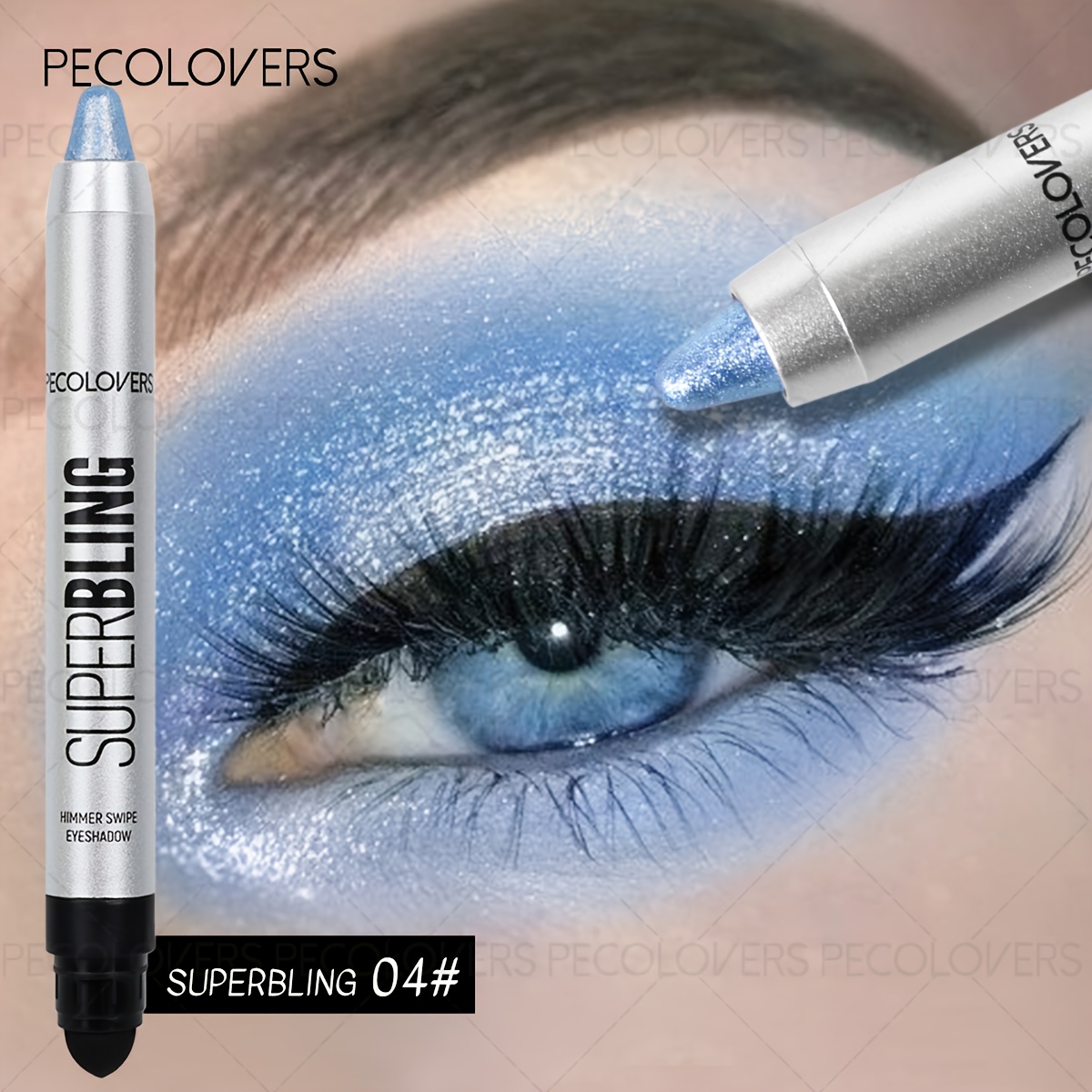 Waterproof Lasting Pearlescent Eyeshadow Pencil Glitter Lying Eyeliner Pen Nude Eye Makeup